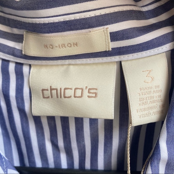 Chico’s|Button Down Shirt|Size 3 - Picture 4 of 7
